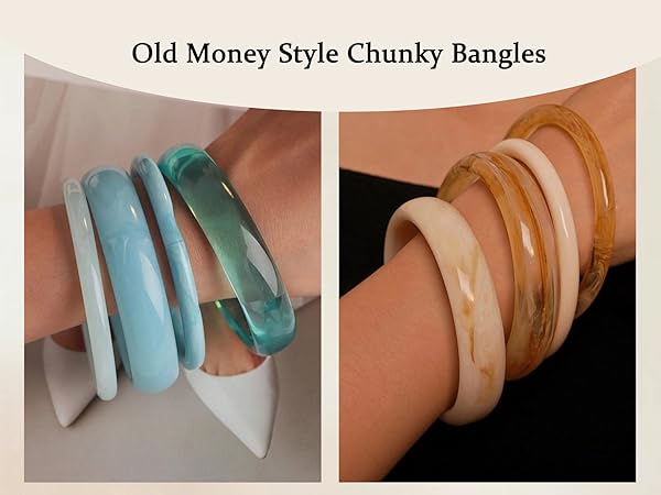 chunky bracelets for women