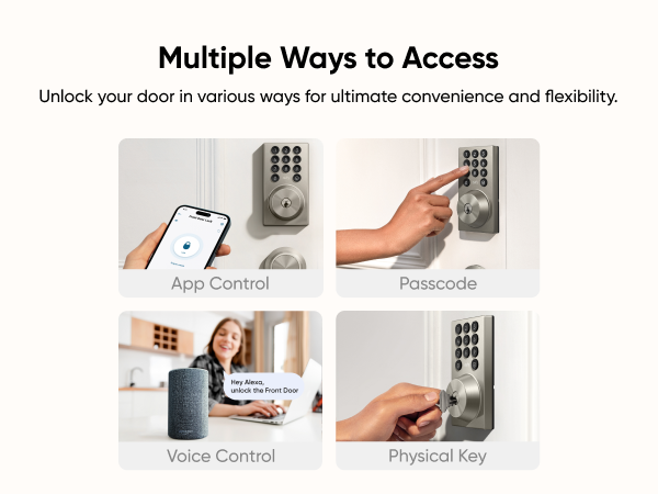 Multiple Ways to Unlock