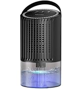 Dehumidifier, 34oz Small dehumidifiers for home, Ultra Quiet (25dB) 350 sq ft Mini Dehumidifier, ...