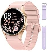 Smart Watches for Women, 1.26" Bluetooth Smart Watch with Heart Rate/SpO2/Sleep Monitor, 110+ Spo...