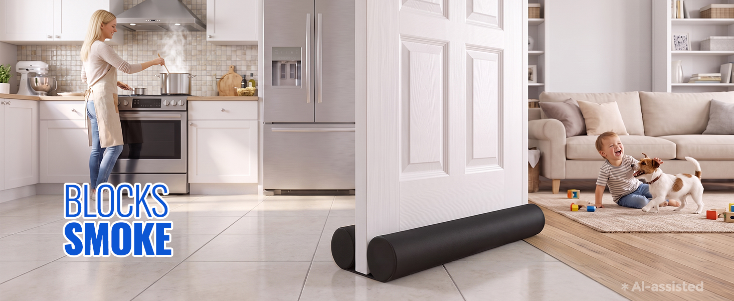 under door draft blocker