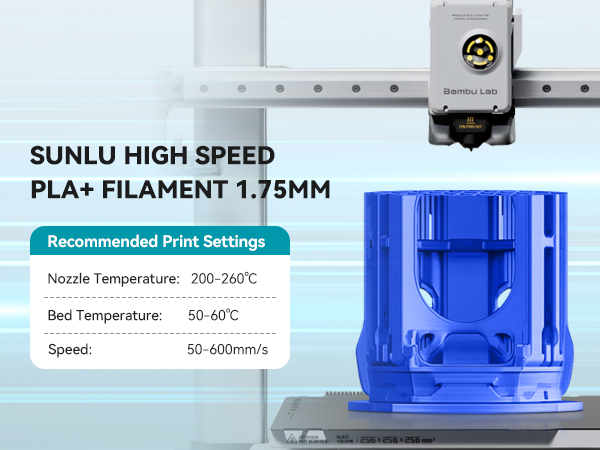 High speed pla+2.0 filament
