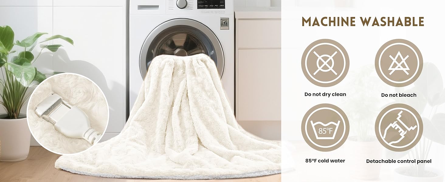 Washable Heated Blanket