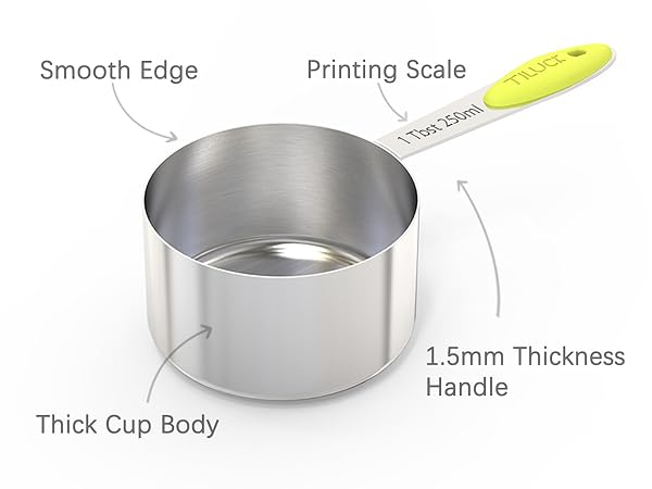 TILUCK Measuring Cups and Spoons