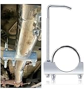 2.25 inch Exhaust Clamp with Hanger,Heavy Duty Exhaust Hanger with Clamp for 2-1/4" Exhaust Pipe,...
