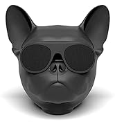 Wireless French Bulldog Speaker,Bluetooth Dog Head Speaker,Mini Outdoor Portable Speaker,Stereo S...