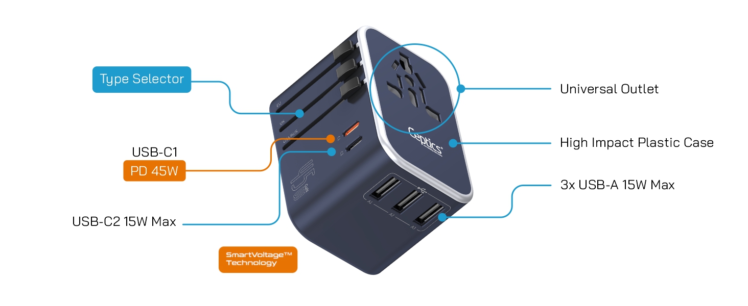 universal power adapter, universal adapter , european plug adapters, new zealand power adapter