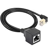 SinLoon Ethernet Extension Cable, Cat8 LAN Cable,High Speed 40Gbps 2000Mhz Network Cord,RJ45 Netw...