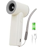 WIXBOSHU Portable Handheld Turbo Fan 17400RPM High Speed Turbo Mini Fan [15H Max Cooling Time], 4...