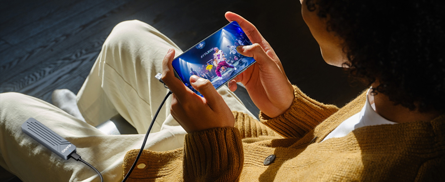 M.2 NVMe SSD Enclosure USB3.2 GEN2 10Gbps