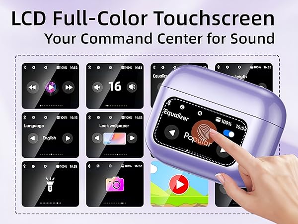 LCD Ful-Color Touchscreen