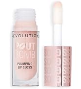 Revolution, Pout Bomb Plumping Lip Gloss, Buildable, High Shine for Hydrating, Plumping Finish, B...
