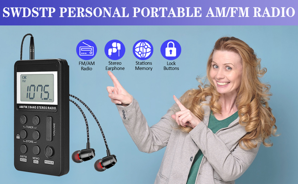 Portable AM/FM Radio