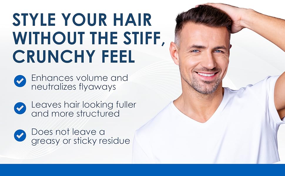 Vanicream hair gel provides flexible hold, adds volume, and controls flyaways without stiffness