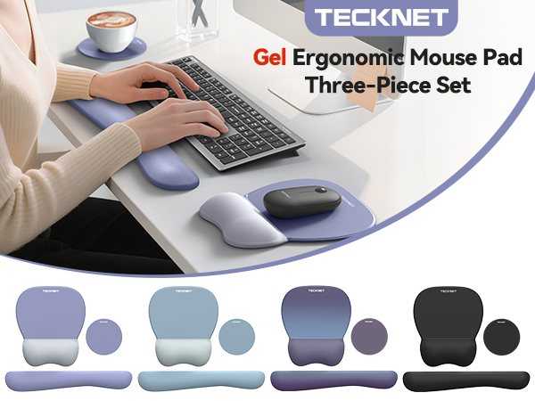 Wrist Rest Support for Mouse Pad &amp;amp; Keyboard Set