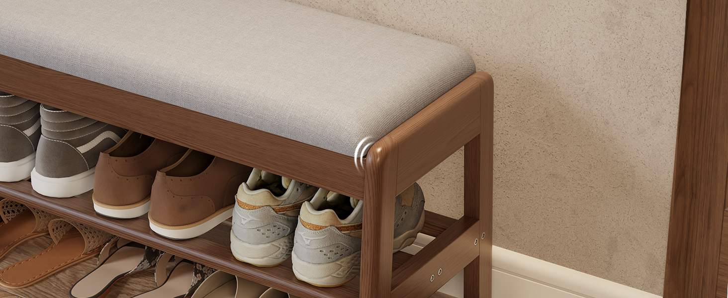 shoe rack bench
