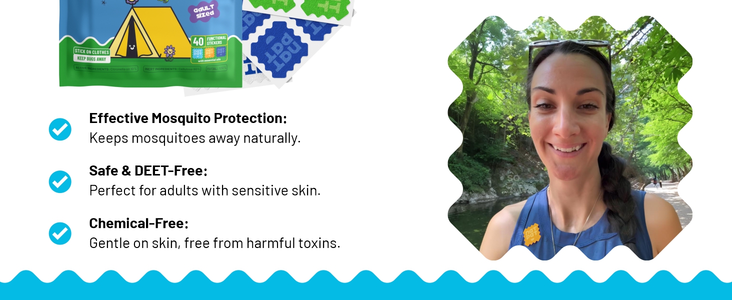 All Natural, DEET Free, Chemical Free, Adult Teen Tween Friendly