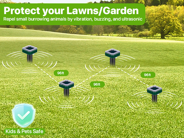 mole repellent for lawns