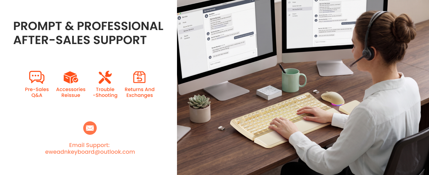 wireless keyboard and mouse combo with ergonomic wrist rest