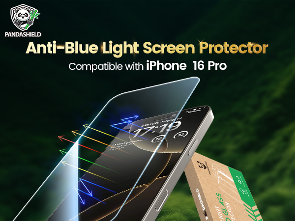 iphone 16 pro screen protector blue light