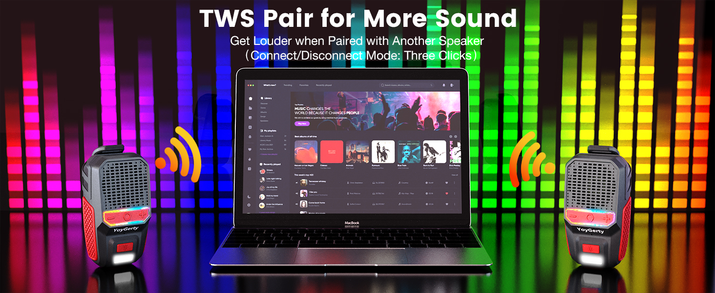 wearable bluetooth speaker