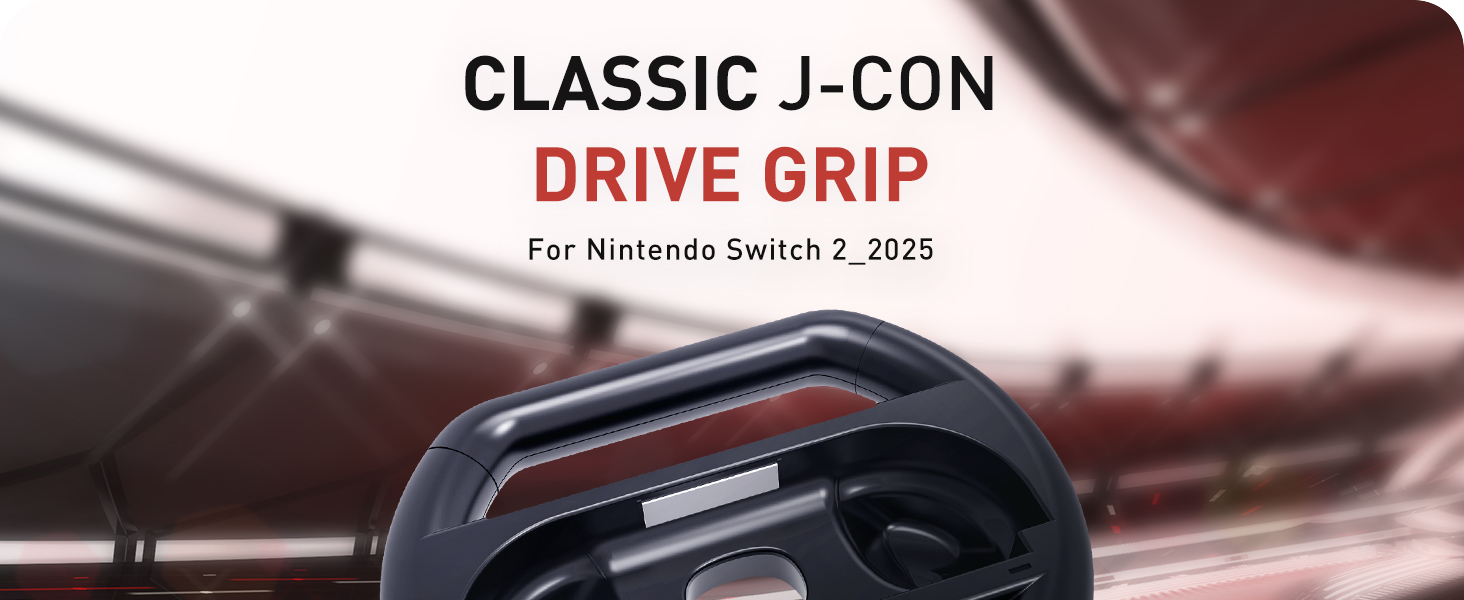 Steering Wheel for Nintendo Switch 2 JoyCons