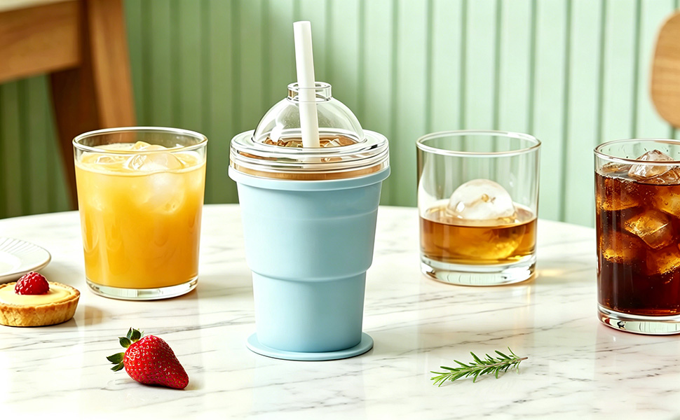 2-in-1 silicone cup