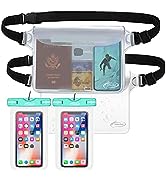 AiRunTech Waterproof Dry Bag and Waterproof Cell Phone Bag for Outdoor Water Sports, Boating, Hik...