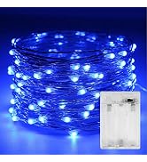 Sanniu Led Fairy Lights Battery Operated, 1 Pack Mini Battery Powered Copper Wire Starry String L...