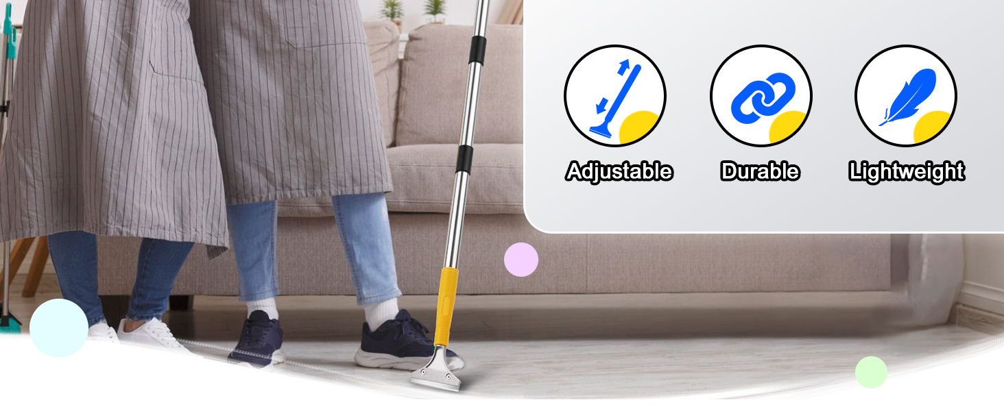 floor scraper long handle