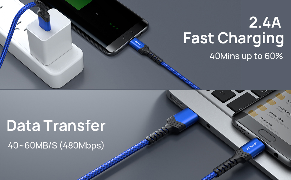 Micro USB Cable Android Charger