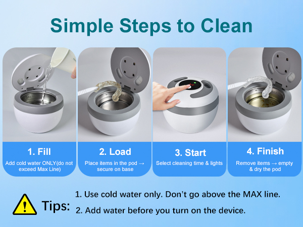 ultrasonic retainer cleaner