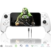 Mobile Gaming Controller for Android and iPhone 15/16 Series (USB-C) PS Remote Player Gamepad for...