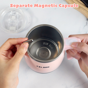 Rechargeable automatic magnetic Self stirring coffee mug electric Mixing Cup