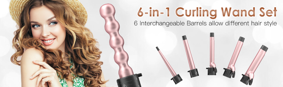 6-in-1 Curling Iron