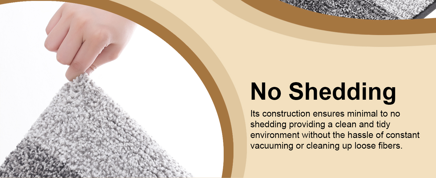 no shedding