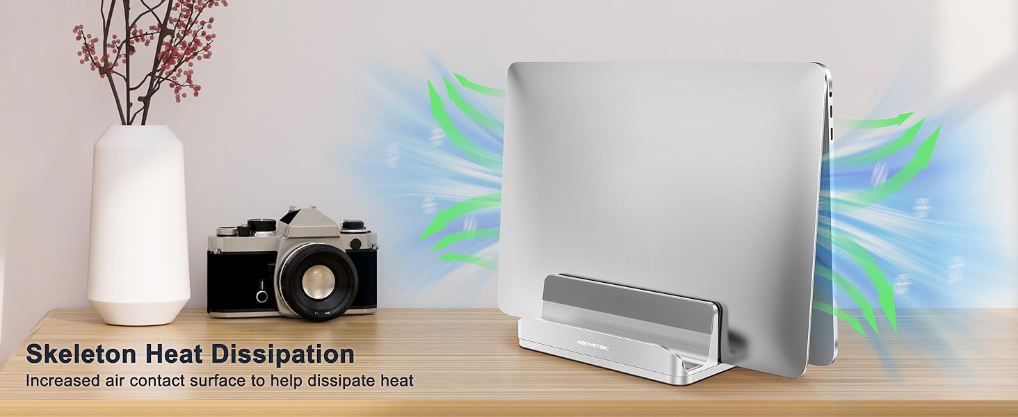 3 Slots Laptop Stand