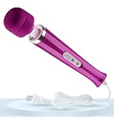 Wired Powerful Handheld Wand Massager, Strong Personal Vibration Massage for Sports Recovery, Bac...