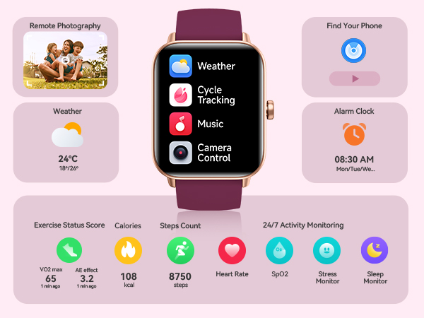 smart watches for women iphone compatible