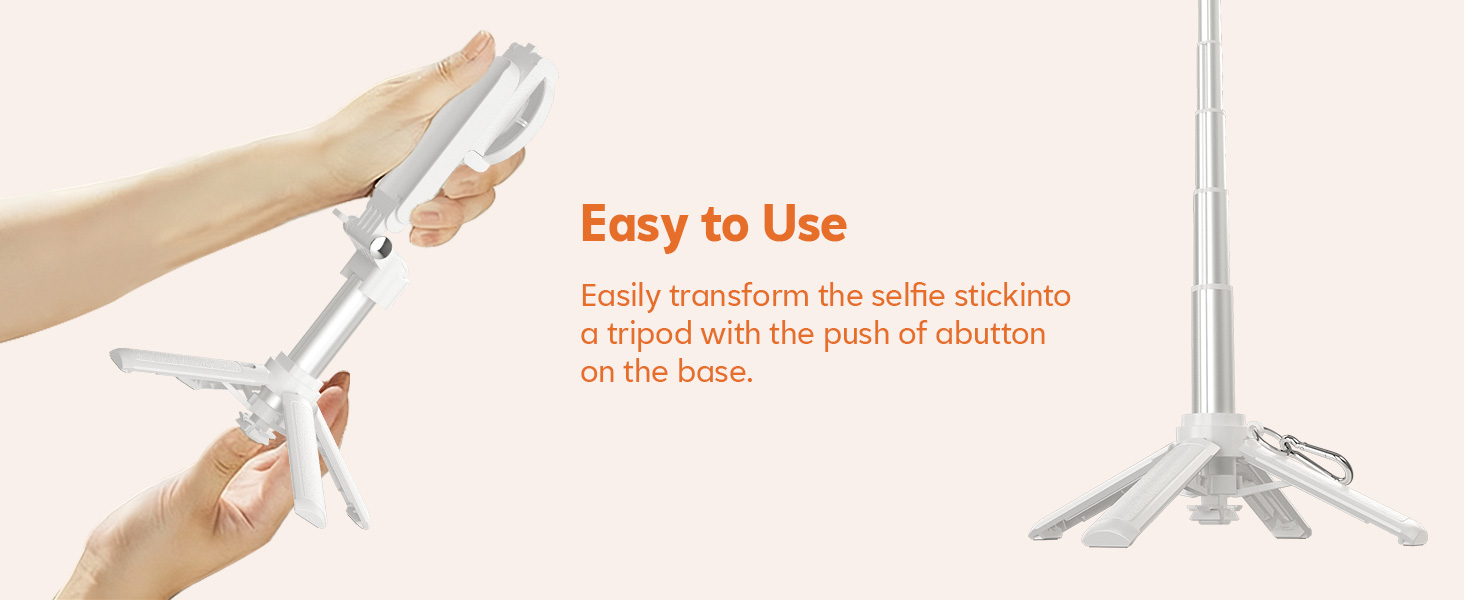 magnetic selfie stick