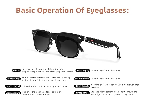 smart bluetooth glasses for women bluetooth glasses blue light speaker bluetooth glasses