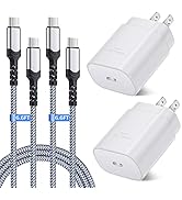 25W USB C Fast Charger, Costyle Super Fast Charger Type C with 6.6FT USB C to C Charging Cable fo...