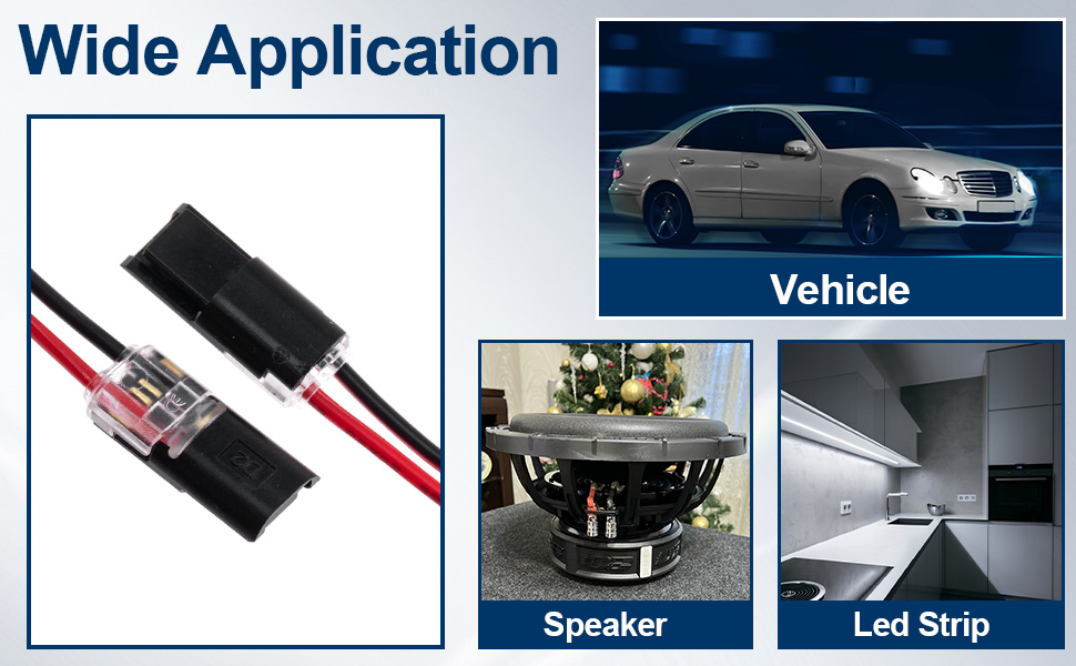 Hzopcw Quick Clip Fasteners Wire Connector