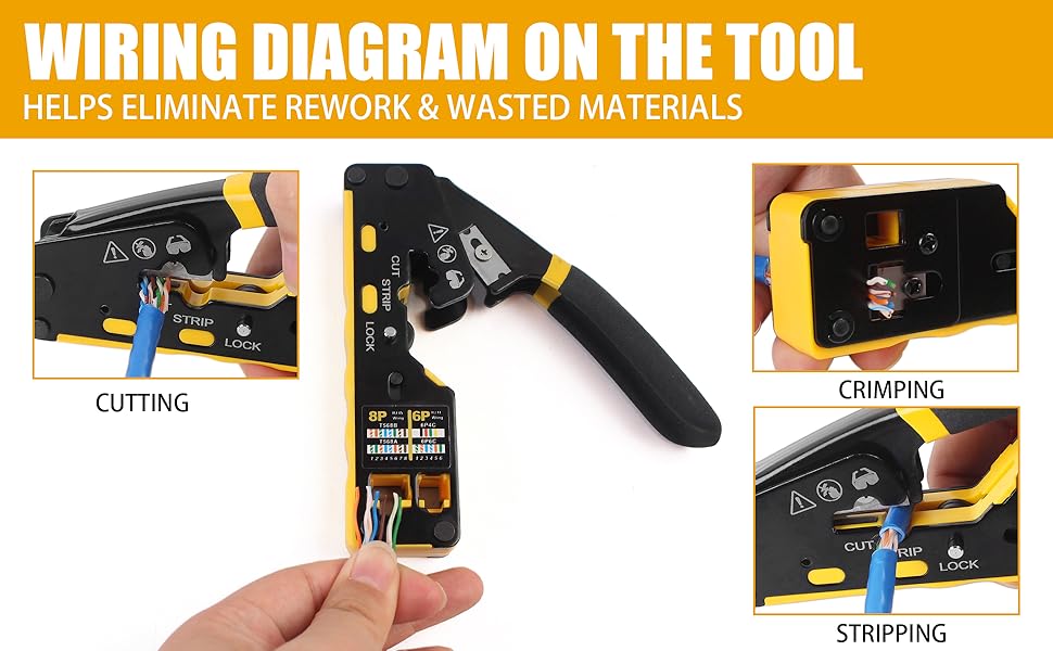 TRUTOPWAY RJ45 Crimp Tool