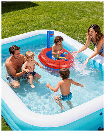 pool float are suitable for inflatable pools