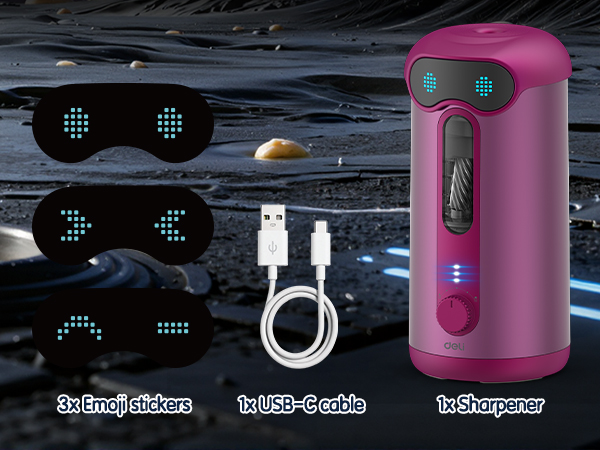 deli Electric Pencil Sharpener