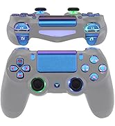 eXtremeRate Multi-Colors Luminated D-pad Thumbstick Trigger Home Face Buttons, Chameleon Classica...