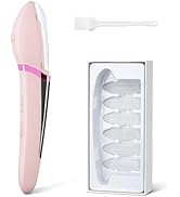 DSHKISK Sonic Facial Dermaplane Razor for Women Smooth Flawless Face hair Peach Fuzz Remover Exfo...