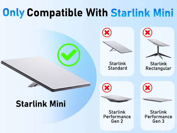 Only Compatible With Starlink Mini