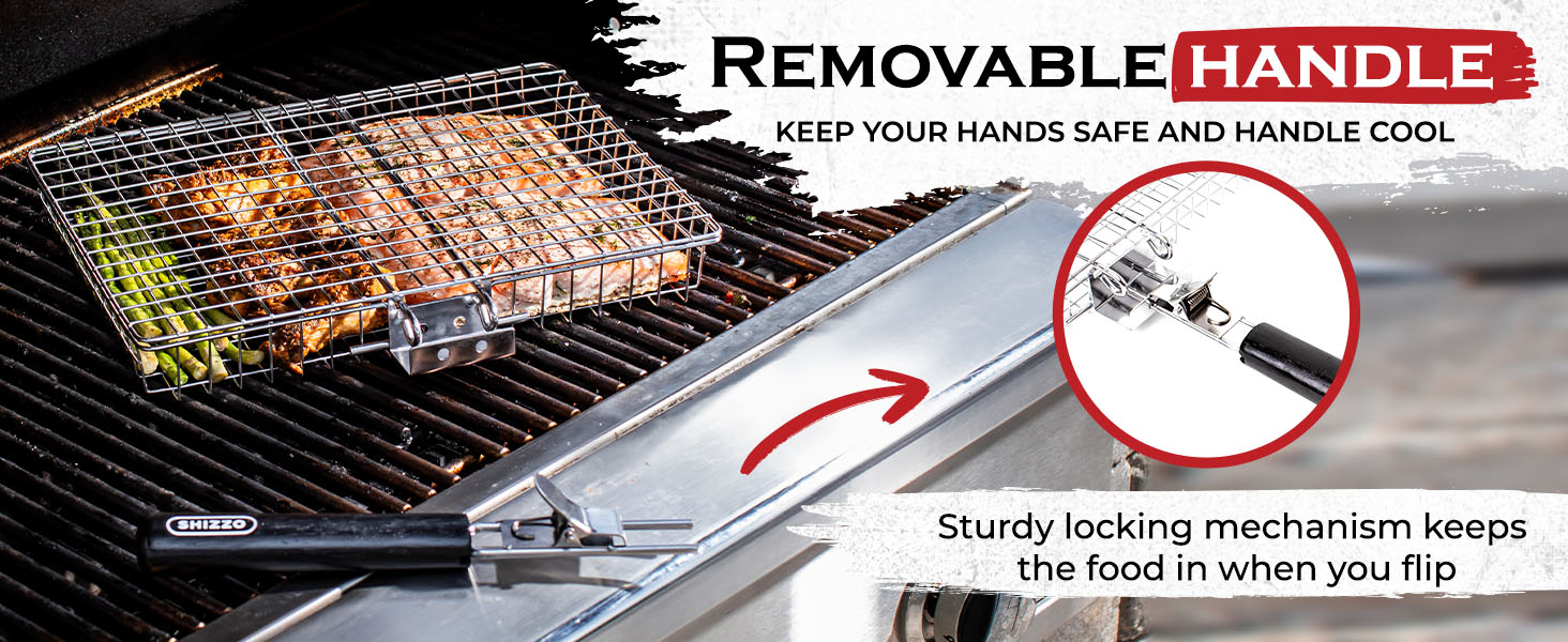 Fish, Shrimp, Vegetables, Cooking Accessories, Gifts for Dad, husband, Friends steak grill shizzo